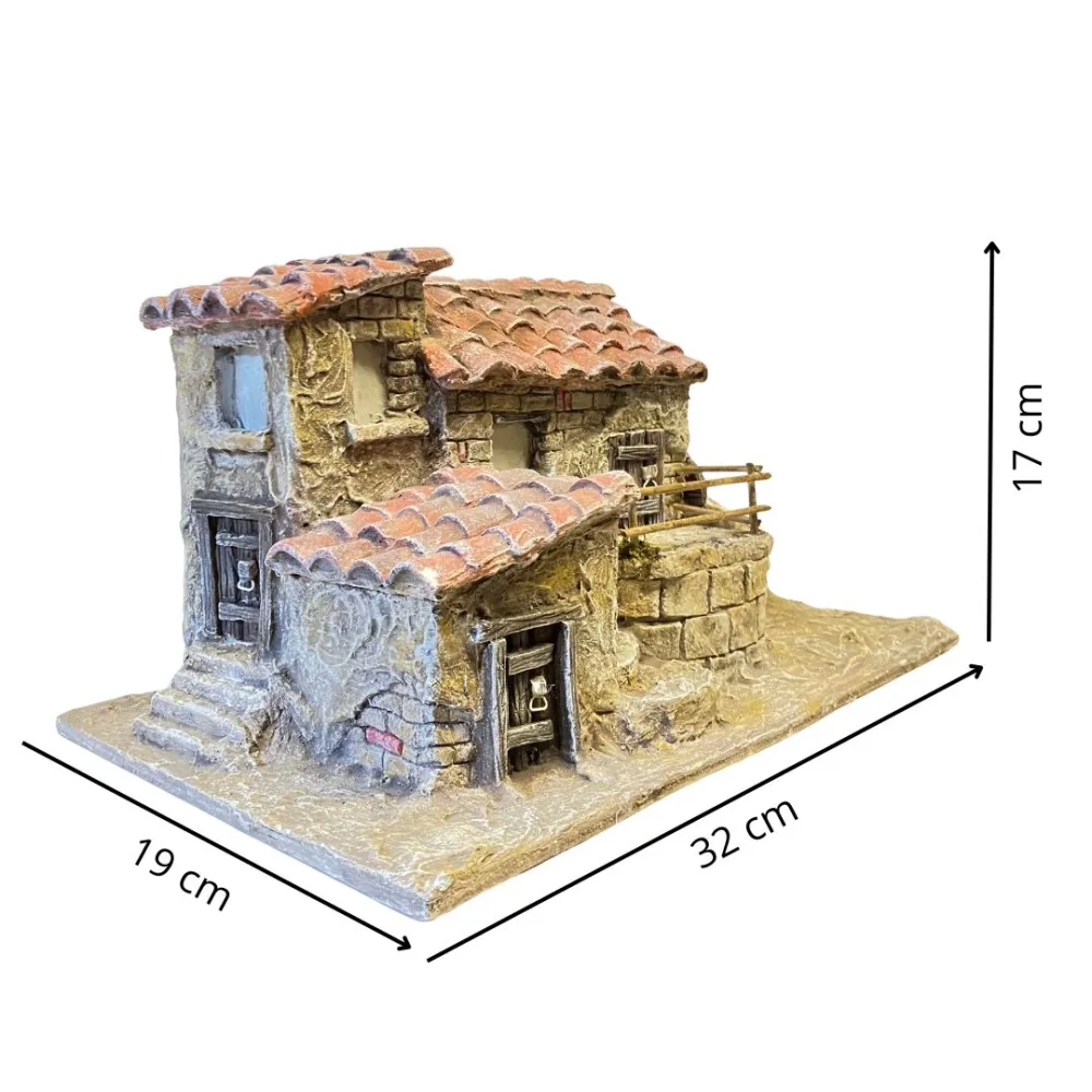 Animated Watermill for 3.5–8 cm Nativity Figures