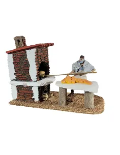 Fornaio Oliver in movimento 10 cm