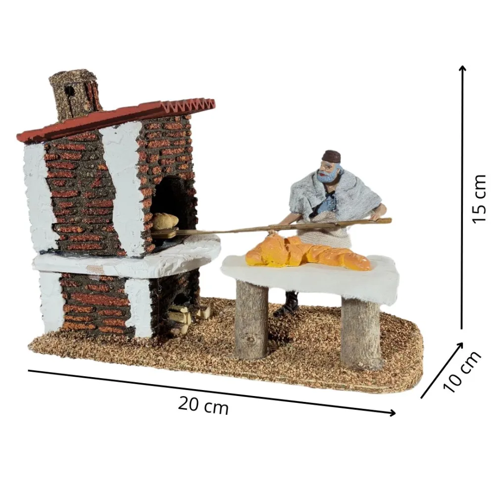Animated 10 cm Oliver Baker