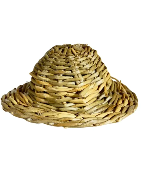 Cappello in vimini per statue da 25-30 cm