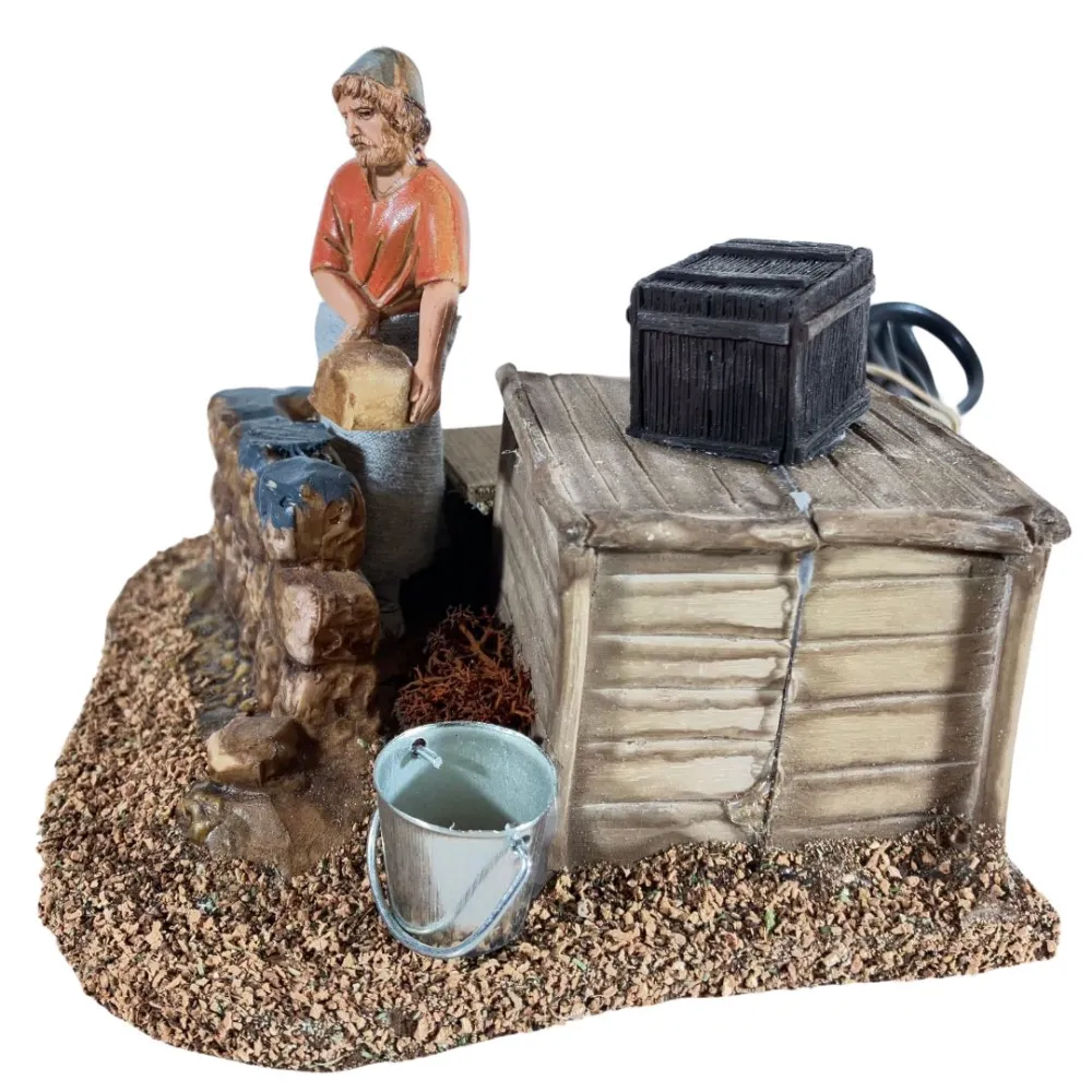 Animated 10 cm Landi Bricklayer