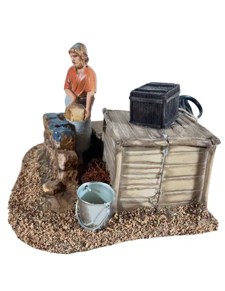 Animated 10 cm Landi Bricklayer