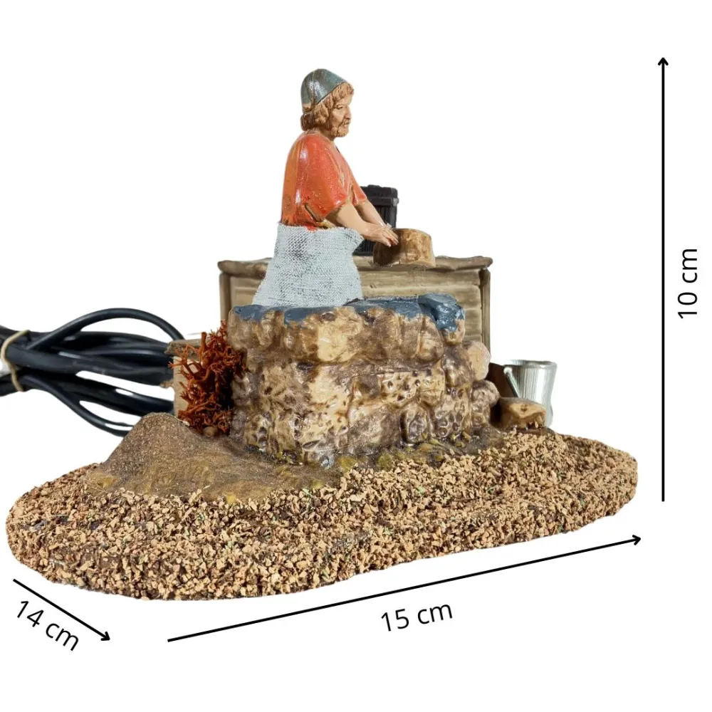 Animated 10 cm Landi Bricklayer