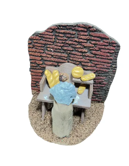 Animated 10 cm Landi Woman with Rolling Pin