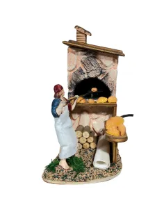 Fornaio Landi 10 cm in movimento 2