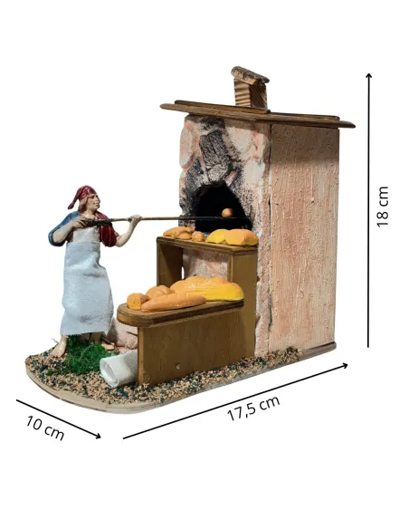 Fornaio Landi 10 cm in movimento