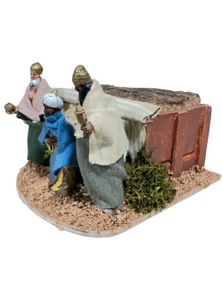 Re Magi Landi 10 cm in movimento
