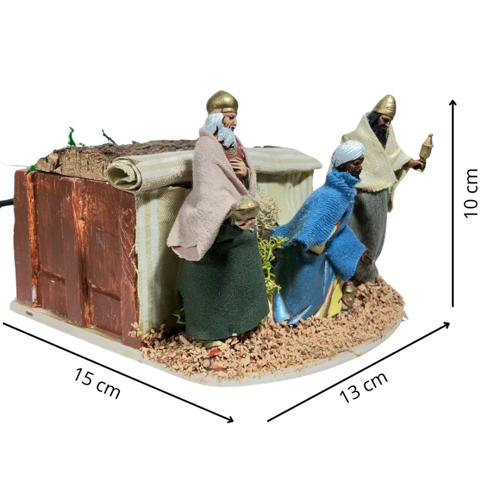 Animated 10 cm Landi Three Wise Men