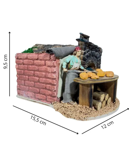 Fornaio Landi 8 cm in movimento