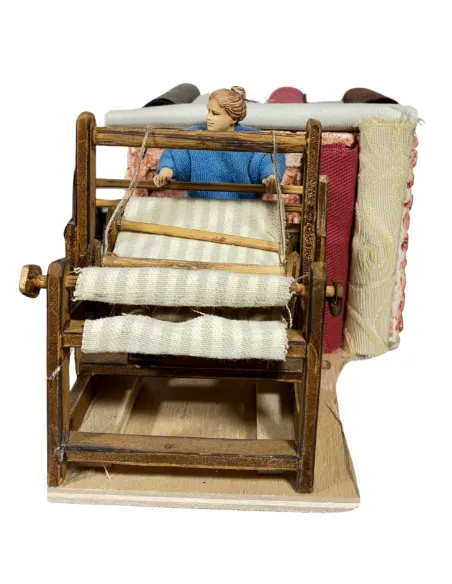 Animated 10 cm Landi Woman at the Loom