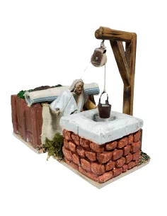 Animated 10 cm Landi Man at the Well