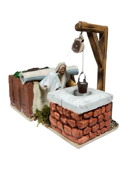 Animated 10 cm Landi Man at the Well