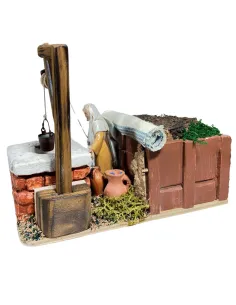 Uomo Landi al pozzo 10 cm in movimento 2