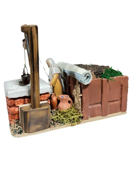 Animated 10 cm Landi Man at the Well