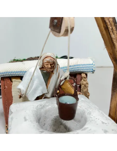 Animated 10 cm Landi Man at the Well