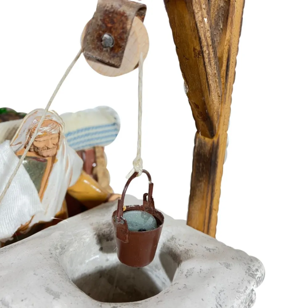 Animated 10 cm Landi Man at the Well