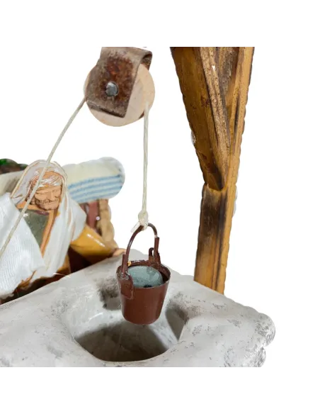 Animated 10 cm Landi Man at the Well
