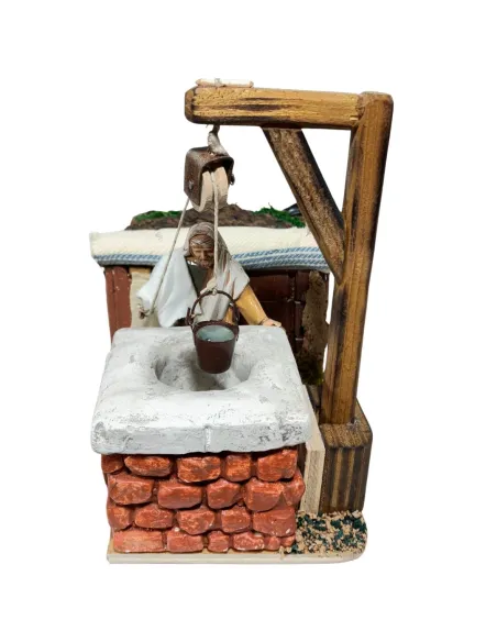 Animated 10 cm Landi Man at the Well