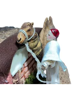 Cammello con Cammelliere Landi 8 cm in movimento 2