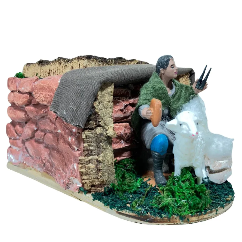 Animated 10 cm Oliver Sheep Shearer