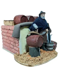 Bottaio Oliver 10 cm in movimento