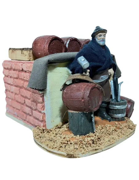 Bottaio Oliver 10 cm in movimento