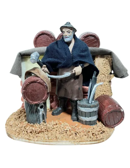 Bottaio Oliver 10 cm in movimento