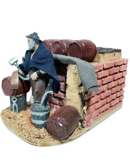 Bottaio Oliver 10 cm in movimento