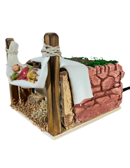 Uomo Landi su amaca 10 cm in movimento