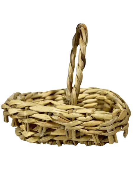 Rectangular Basket with Handle for 25–30 cm Nativity Figures