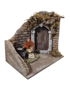 Ambientazione con castagnara Landi 10 cm in movimento