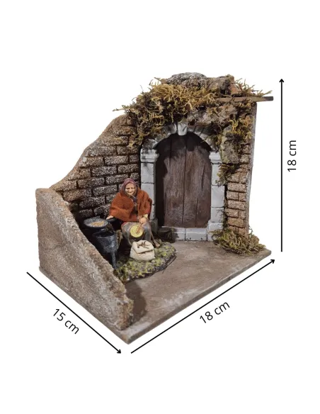 Ambientazione con castagnara Landi 10 cm in movimento
