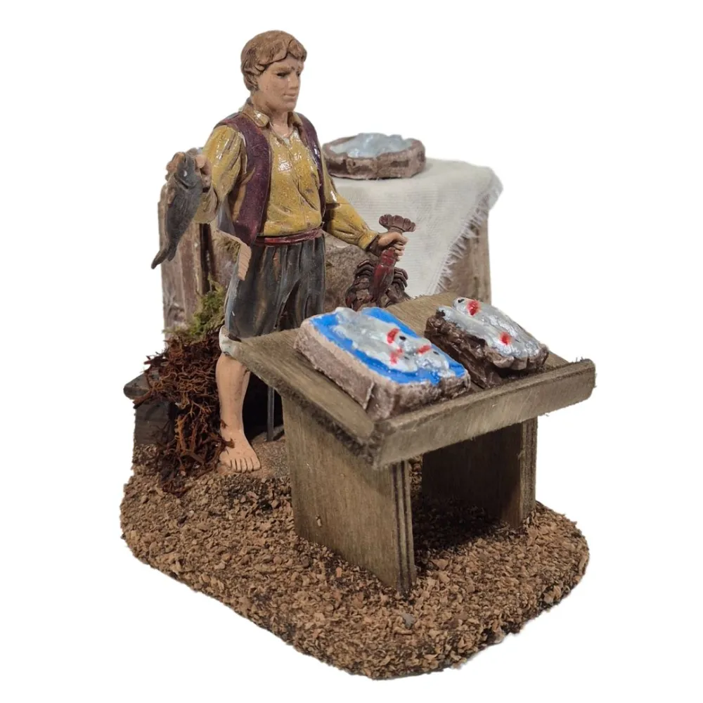 Animated 12 cm Fishmonger