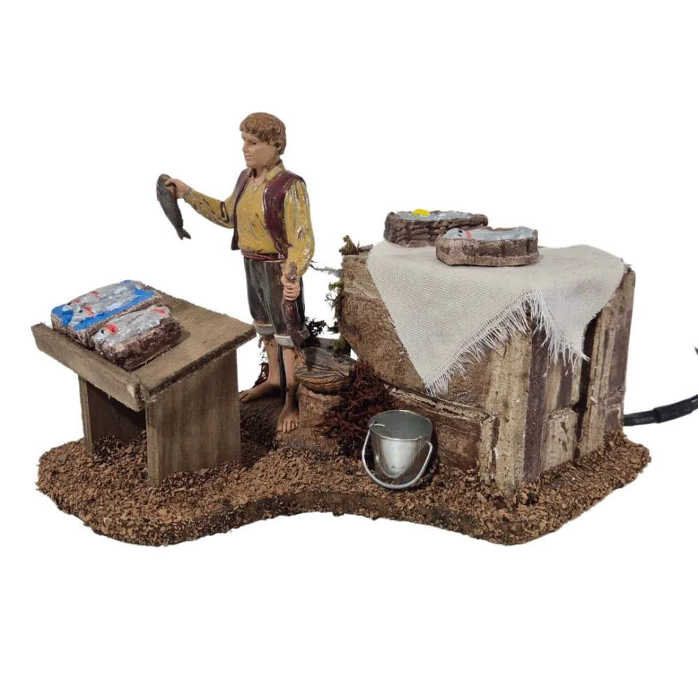 Animated 12 cm Fishmonger