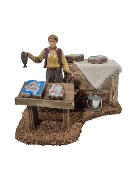 Animated 12 cm Fishmonger