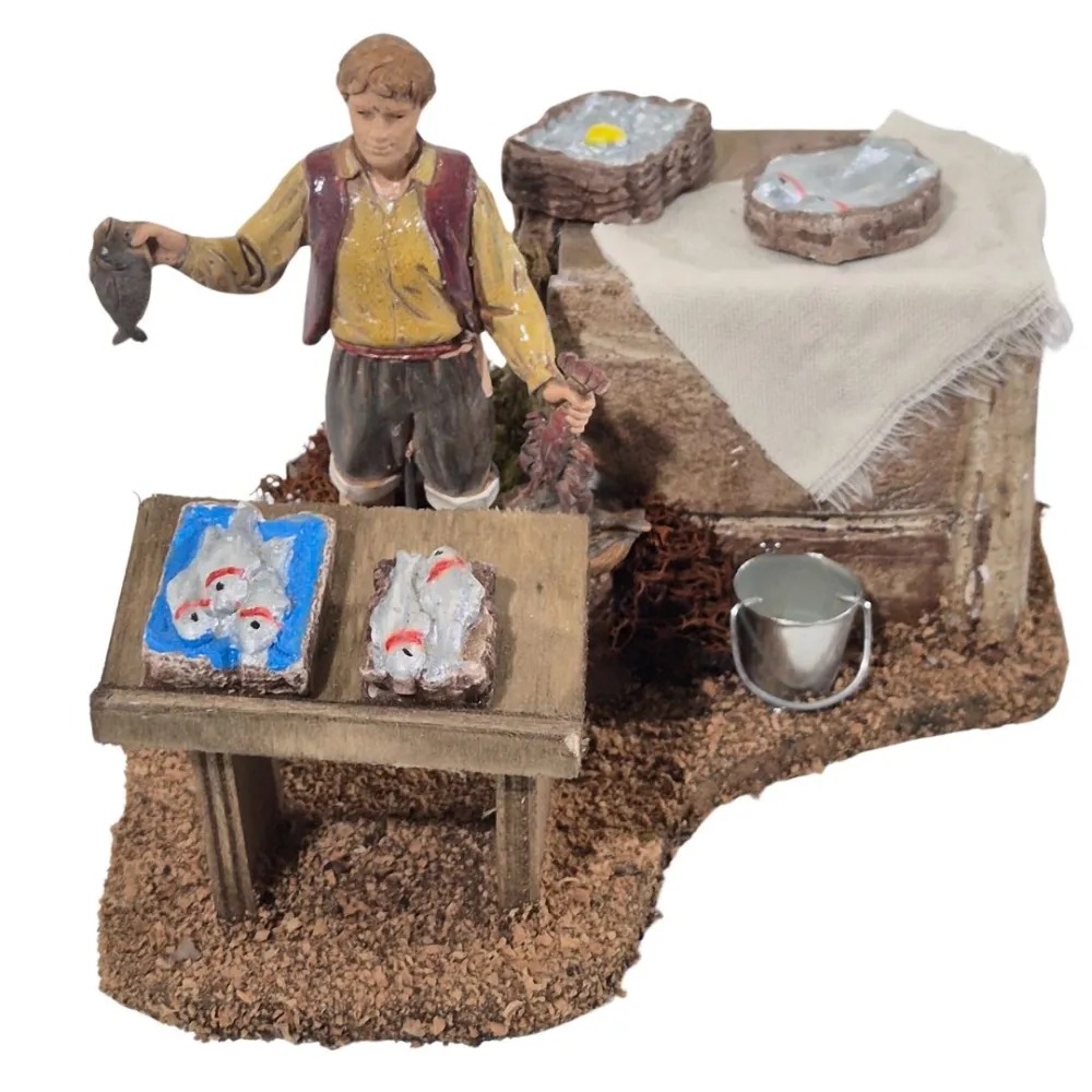 Animated 12 cm Fishmonger