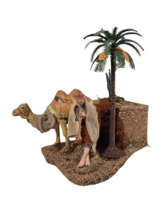 Animated 10 cm Camel Driver with Camel 2