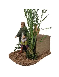 Uomo che semina 10 cm Landi in movimento