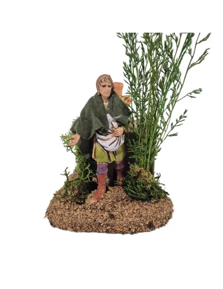 Uomo che semina 10 cm Landi in movimento