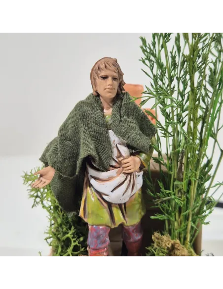 Uomo che semina 10 cm Landi in movimento