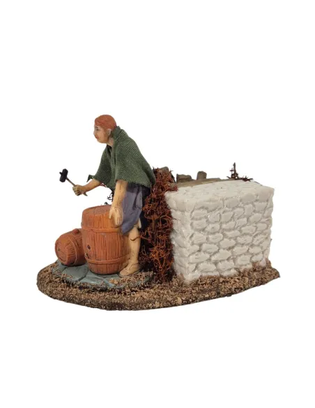 Bottaio in pvc in movimento 8 cm