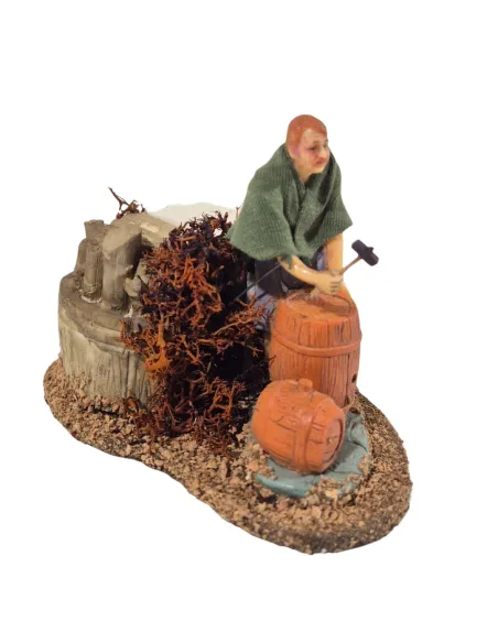 Bottaio in pvc in movimento 8 cm