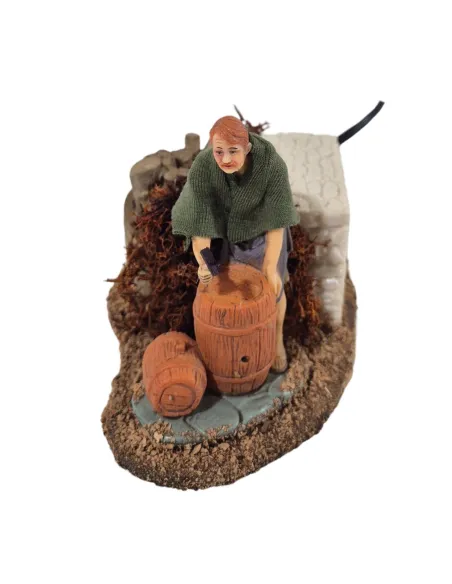 Bottaio in pvc in movimento 8 cm