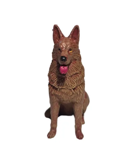 3D-Printed Seated German Shepherd for 10–15 cm Nativity Figures