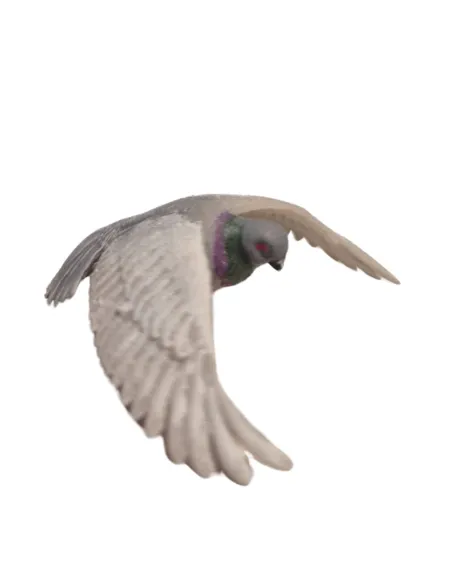 Piccione in volo per statue da 10-15 cm