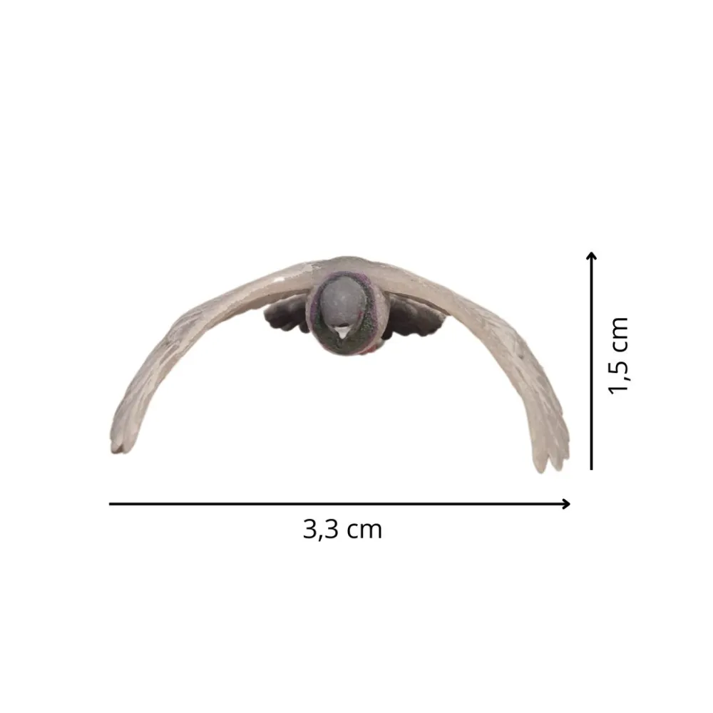 3D-Printed Flying Pigeon for 10–15 cm Nativity Figures
