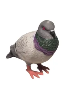 Piccione in piedi per statue da 10-15 cm