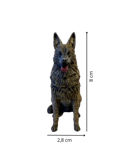 3D-Printed Seated German Shepherd for 20–25 cm Nativity Figures