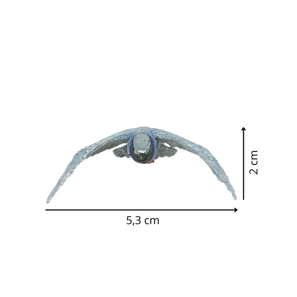 3D-Printed Flying Pigeon for 20–25 cm Nativity Figures