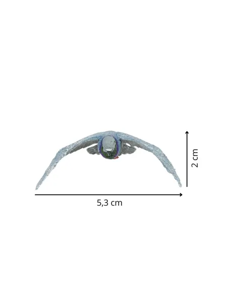 Piccione in volo per statue da 20-25 cm